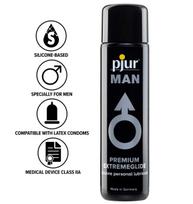 lubrikantas 100ml - Lubrikantas pjur MAN Premium Extreme Glide, 100 ml - 3 nuotrauka