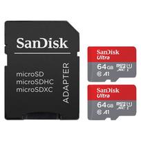 microtas - Western Digital MEMORY Micro SDHC 64GB UHS-I/SDSQUAB-064G-GN6IA SANDISK - 1 nuotrauka