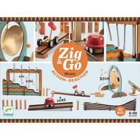 Medinis statybos - Zig & Go - Muzika - 52 vnt, DJECO DJ05645