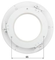 vamzdziu kamera - Kupolinės kameros laikiklis DAHUA PFB302S-V2 - 6 nuotrauka