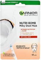 Garnier Nutri Bomb lakštinė kaukė su kokosų pienu sausai odai 32 ml