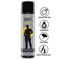 pjur lubrikantas - Energizuojantis lubrikantas pjur SUPERHERO Energizing Ginkgo, 100 ml - 2 nuotrauka