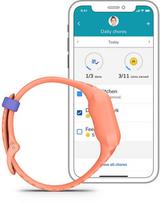 garmin vivofit jr 3 - Garmin Vivofit Jr.3, peach leopard - 6 nuotrauka