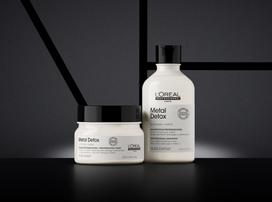 detoxas - L'Oreal Professionnel Serie Expert Metal Detox Anti-metal Cleansing Cream Shampoo šampūnas apsaugantis nuo metalų - 1500 ml. - 2 nuotrauka