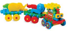 marioinex mini waffle 300 - Konstruktorius Marioinex Train - 2 nuotrauka