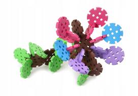 konstruktorius marioinex - Konstruktorius Marioinex Mini Waffle Construction Wheel - 5 nuotrauka