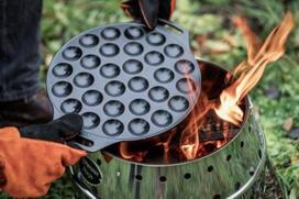 blyneliai -  Petromax Poffertjes Pan poff30, ketus, 320 mm - 4 nuotrauka