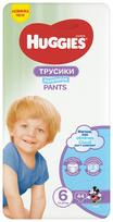 HUGGIES PANTS Boys 6 (15-25kg), 44 vnt.