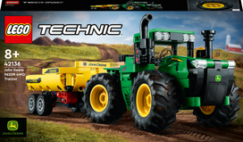 lego konstruktoris - LEGO Technic John Deere 9620R 4WD traktorius 42136 - 1 nuotrauka