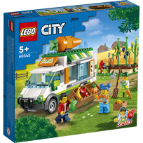 lego city - Konstruktorius LEGO City Ūkininkų turgelio autobusiukas 60345 - 2 nuotrauka