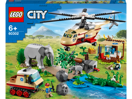 LEGO City Laukinės gamtos gelbėtojų operacija 60302