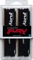 32gb 2x16gb ddr5 -  Kingston FURY Beast, DDR5, 32 GB, 5600 MHz - 9 nuotrauka