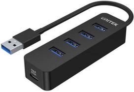 usb 4 port hub - UNITEK H1117A - 1 nuotrauka
