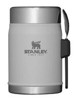 stanley classic legendary -  Stanley Classic Legendary Food Jar + Spork, 0.4 l, pilka - 1 nuotrauka
