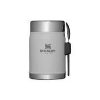 stanley classic legendary -  Stanley Classic Legendary Food Jar + Spork, 0.4 l, pilka - 2 nuotrauka