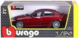 alfa romeo modelis - Bburago Alfa Romeo Giulia 2016, raudona - 2 nuotrauka