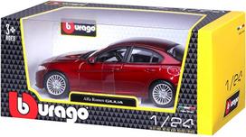 alfa romeo modelis - Bburago Alfa Romeo Giulia 2016, raudona - 3 nuotrauka