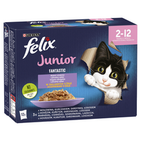 Purina Fantastic Junior, 0.085 kg, 12 vnt.