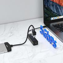 usb c a hub - UNITEK H1117B - 4 nuotrauka