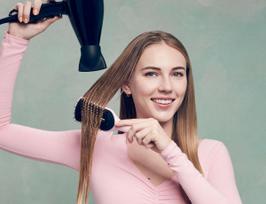 tangle teezer easy dry go black - Šepetys plaukų džiovinimui Tangle Teezer Easy Dry & Go Shocking Cerise - 6 nuotrauka