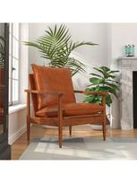 kreslas - Fotelis VLX Armchair 246480, rudas, 66 cm x 69 cm x 74 cm - 1 nuotrauka