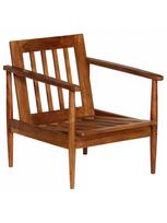 kreslas - Fotelis VLX Armchair 246480, rudas, 66 cm x 69 cm x 74 cm - 5 nuotrauka