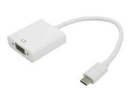 vga kabelis - Adapteris USB-C - VGA, 15cm - 1 nuotrauka