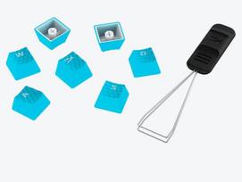 KEYBOARD ACC KEYCAPS GAMING/BLUE 519U1AA#ABA, KEYHYP519U1AA_ABA