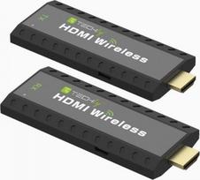 hdmi belaidis - Belaidis HDMI ilgiklis Techly HDMI 1080p*60Hz iki 50m 5.8GHz Mini - 2 nuotrauka