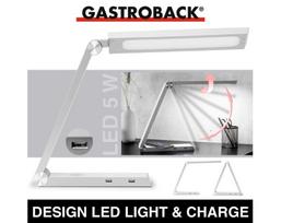 stalines lempos staliukas - Gastroback 60000 Design LED Light Charge - 10 nuotrauka