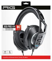 ps4 ausines - Nacon RIG 300 Pro HN, juodos - 3 nuotrauka