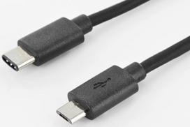 Assmann Cable USB-micro/USB Black 1.8m