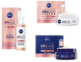 expert filler cellular nivea - Nivea Hyaluron CELLular Filler Reshape naktinis kremas nuo raukšlių 50 ml. - 4 nuotrauka