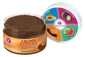 rituals scrub - Dermacol Aroma Ritual Body Scrub Belgian Chocolate kūno šveitiklis - 200 g. - 3 nuotrauka