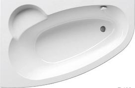 Ravak Asymmetric Bath Left Side White