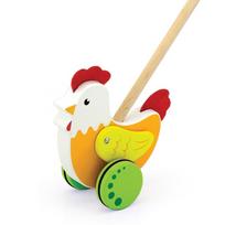 zaislas vista - Viga Push Toy Rooster 50964 - 3 nuotrauka