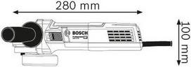 bosch kampini slifuoklis - Bosch GWS 9-125 - 2 nuotrauka