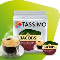 tassimo bosch - Tassimo Jacobs Caffè Crema Classico XL 132,8 g (16 kapsulių) - 3 nuotrauka