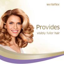 wellaflex lakas - Pilnumo suteikiantis plaukų lakas Wellaflex Fullness to Thin Ultra Strong Hold 250 ml - 8 nuotrauka