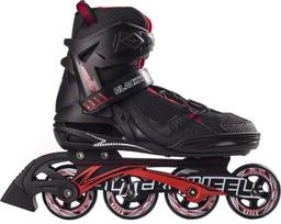 rasteliai - Blackwheels Riedučiai Race juoda-raudona dydis 44 - 1 nuotrauka