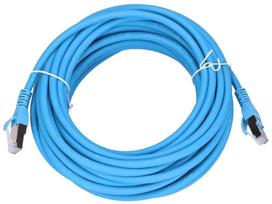 cat 6a kabelis - LogiLink CAT 6a S/FTP Cable Blue 10m - 4 nuotrauka