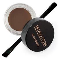 antakiu pomada - Makeup Revolution Brow Pomade priemonė antakiams su šepetėliu 2.5 g. - Dark Brown - 1 nuotrauka