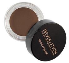 antakiu pomada - Makeup Revolution Brow Pomade priemonė antakiams su šepetėliu 2.5 g. - Dark Brown - 2 nuotrauka