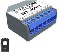 wifi shelly 2 kanalai - Modulis Shelly EM WiFi Energy Meter and Contactor Control - 2 nuotrauka