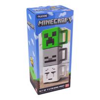 puodeliai minecraft -  Paladone Minecraft, balta/žalia/pilka, 3 vnt. - 3 nuotrauka