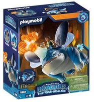 playmobil dragons - Playmobil Dragons Nine Realms: Plowhorn & D'Angelo 71082 - 1 nuotrauka