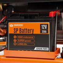 generatorius 3 kw - Daewoo GDA 7500 DFE, 6000 W - 3 nuotrauka