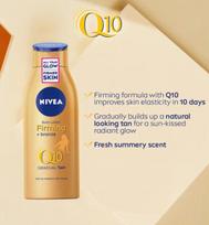 idegio sviestas - Nivea Q10 Plus Firming + Bronze 400ml Moterims Kūno losjonai - 3 nuotrauka