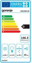 gorenje juoda - Gorenje DK63MCLB - 5 nuotrauka