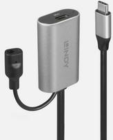 usb prailginimo - Lindy USB 3.1 Aktiv Typ C/C M/F 5m - 5 nuotrauka